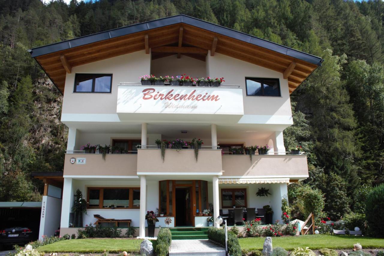 Hotel Birkenheim Widmann Längenfeld Exterior foto